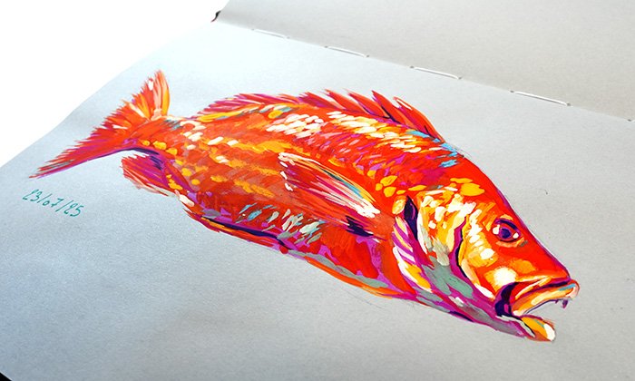 gouache holbein avis