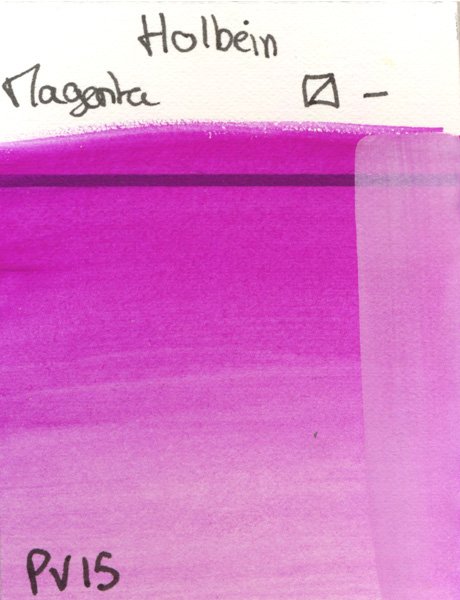 magenta holbein